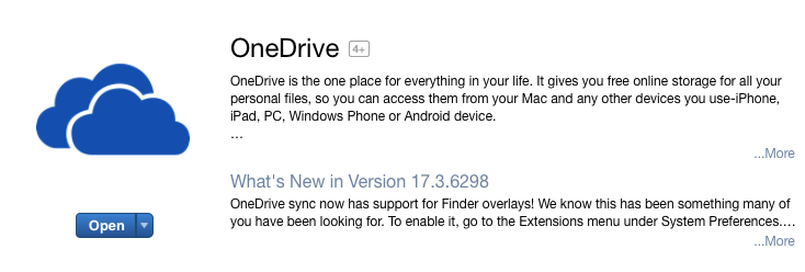 onedrive for business for mac